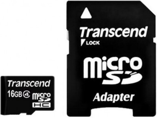 Карта памяти transcend 16gb